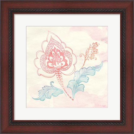 Framed Eastern Boho II Print