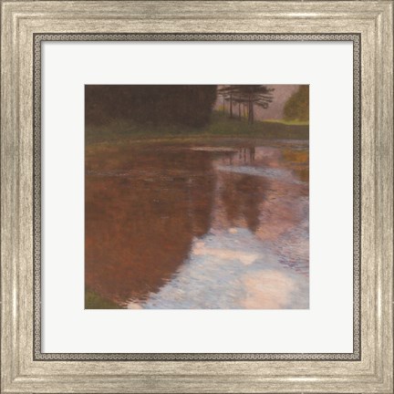 Framed Tranquil Pond Print