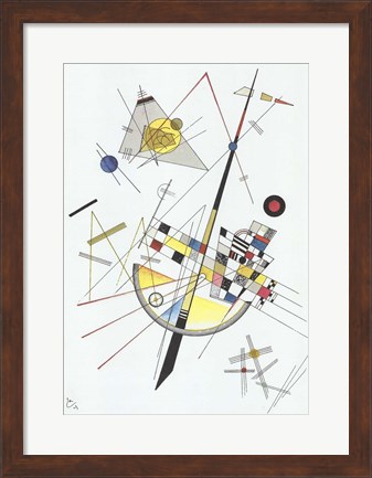 Framed Delicate Tension (1923) Print