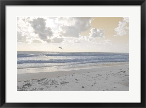 Framed Serene Sea I Print