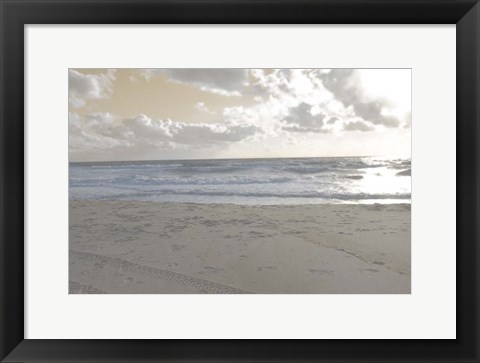 Framed Serene Sea II Print