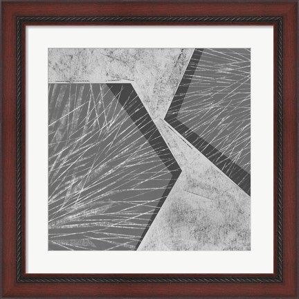 Framed Orchestrated Geometry I Print