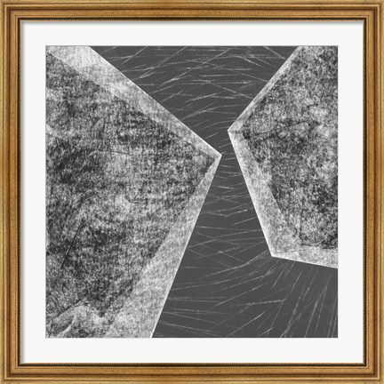 Framed Orchestrated Geometry III Print