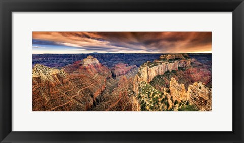 Framed Canyon View XII Print