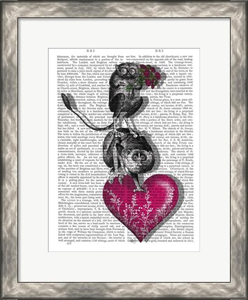 Framed We Brought You Flowers Print