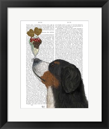 Framed Bernese Ice Cream Print