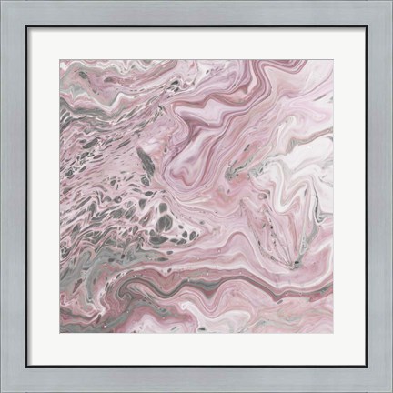 Framed Blush Minerals II Print