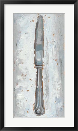 Framed Impressionist Flatware III Print