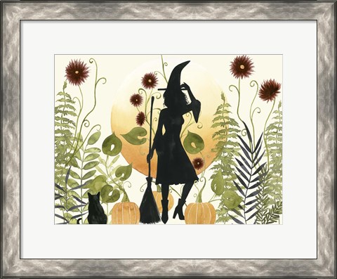 Framed Witch&#39;s Garden II Print