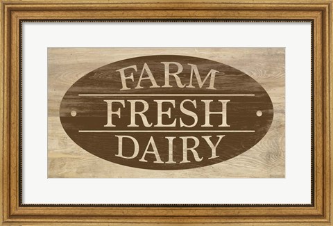 Framed Farm Store II Print