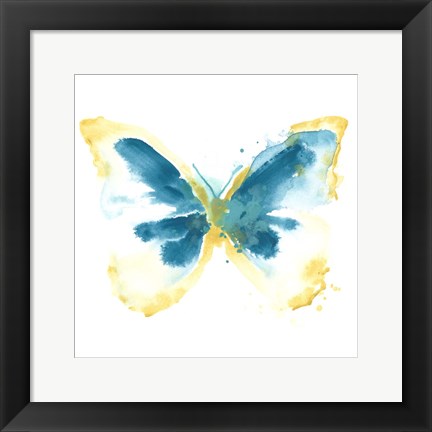 Framed Butterfly Traces III Print
