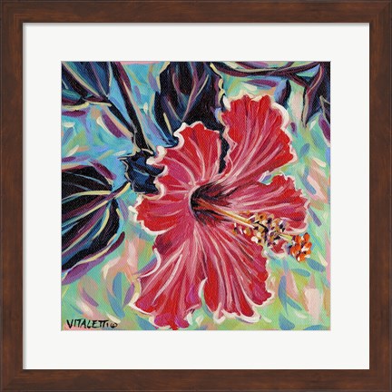 Framed Hawaiian Beauty I Print