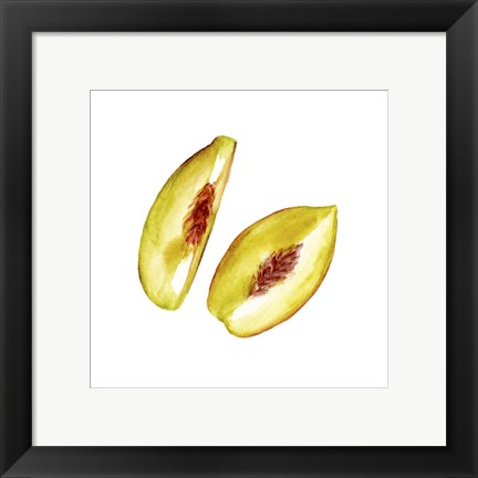 Framed Love Me Fruit V Print