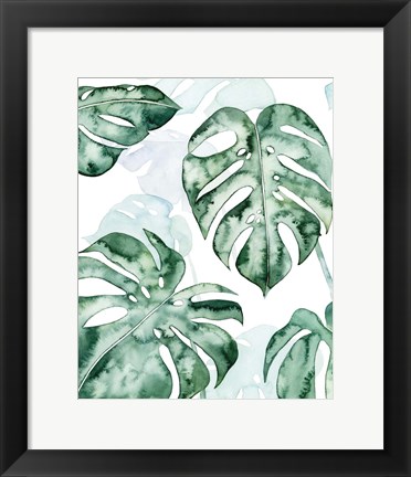 Framed Split Leaf I Print
