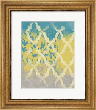 Framed Yellow in the Middle II Print