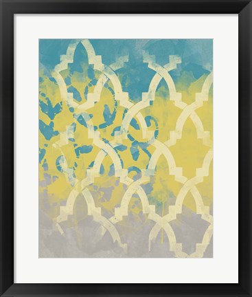 Framed Yellow in the Middle II Print