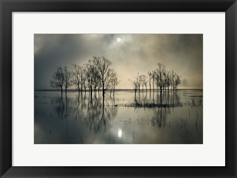 Framed Lake&#39;s Secret Print