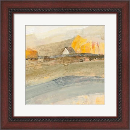 Framed Coming Home Neutral Crop Print