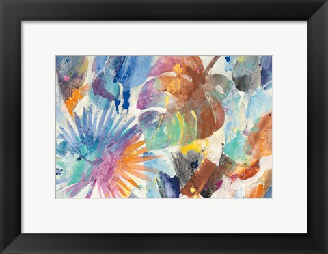 Framed Palm Abstract Print