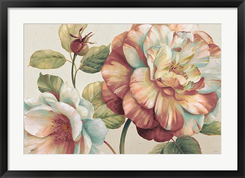 Framed Romantic Afternoon Light II Spice Print