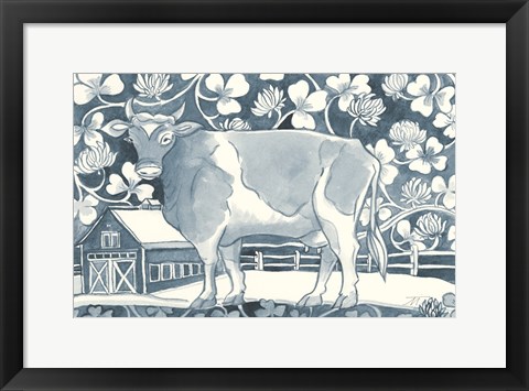 Framed Farm Life II Print