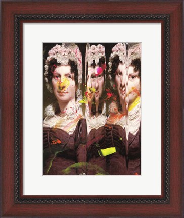 Framed Three Selves II Print
