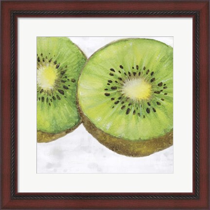 Framed Fruit I Print