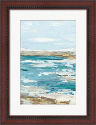 Framed Sea Side II Print