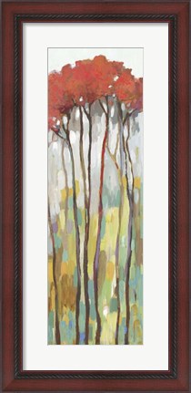 Framed Standing Tall I Red Top Print