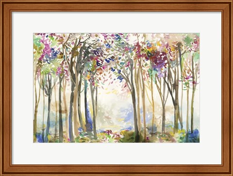 Framed Sunny Path II Print