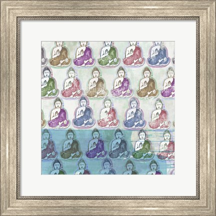 Framed Budda Print Print