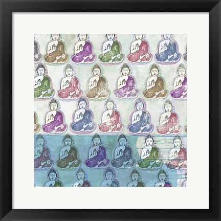 Framed Budda Print Print
