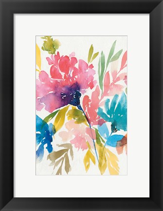Framed Fresh Bouquet II Print