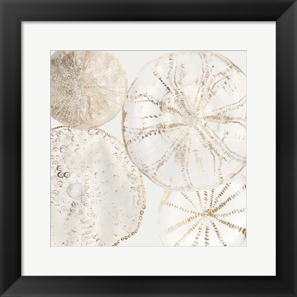 Framed Sea Patterns II Print