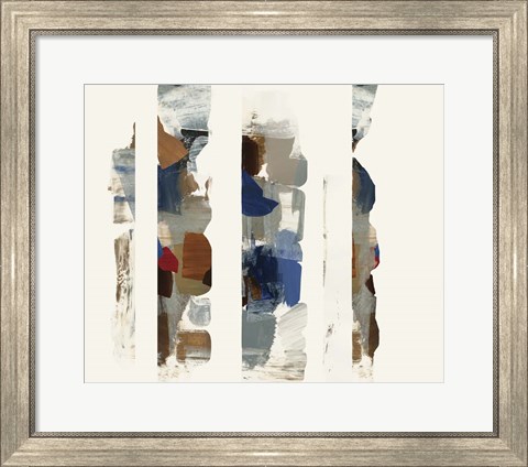 Framed Cubic Abstract II Print