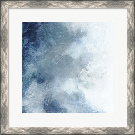 Framed Watercolor Stain II Print
