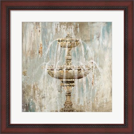 Framed Fountain Print