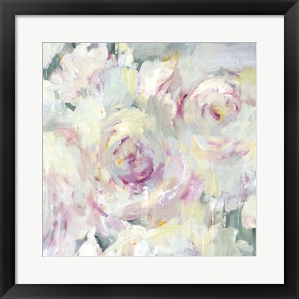 Framed Shabby Peony II Print