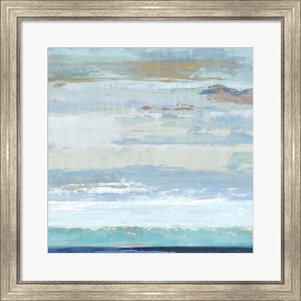 Framed Sea Shore I Print