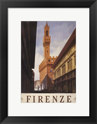 Framed Firenze Print