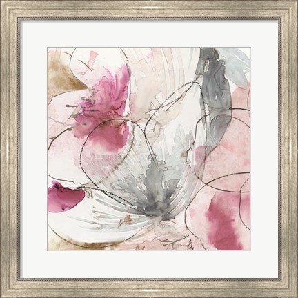 Framed Pretty in Pink II Print