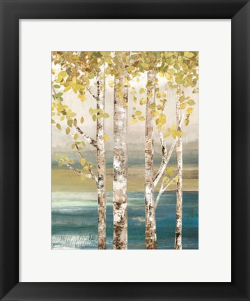 Framed Down by the River II Print