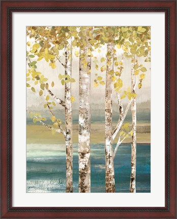 Framed Down by the River II Print