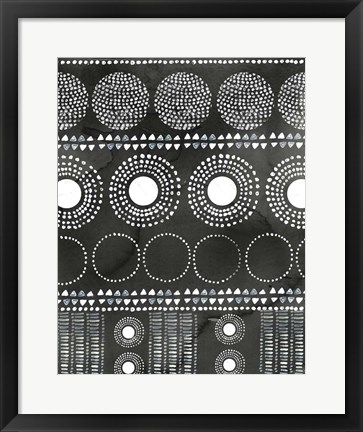 Framed African I Black Version Print
