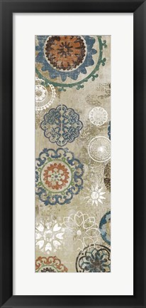 Framed Oriental Pattern III Print