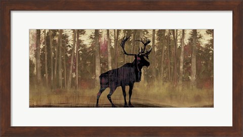 Framed Cold Pine Print