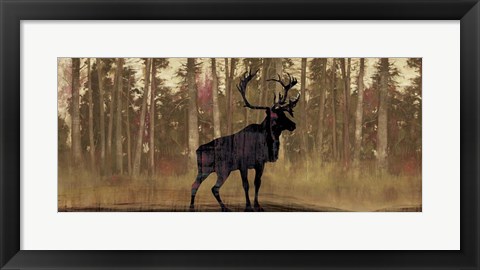 Framed Cold Pine Print