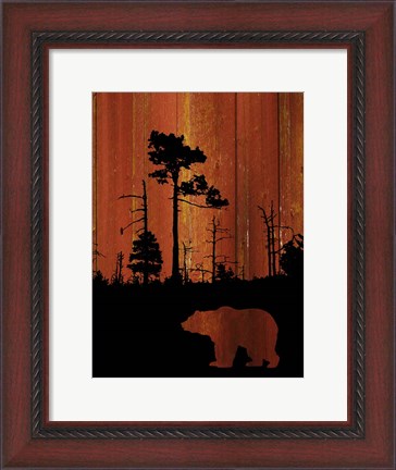 Framed Great Claws Print