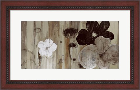 Framed Chocolate and Silver Print