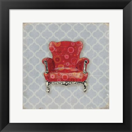 Framed Bergere IV Print